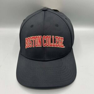 Boston College Hat Men Black Embroidered The Game Strap Back Cap New